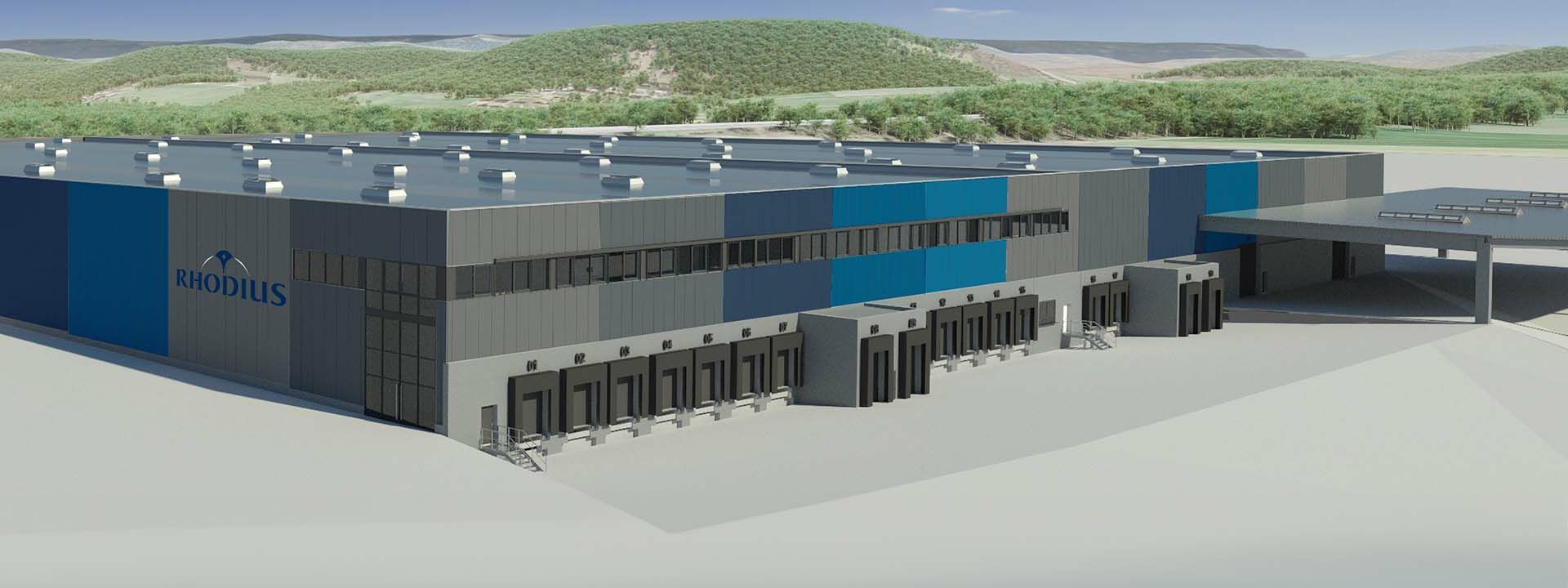 View of the RHODIUS production halls.
